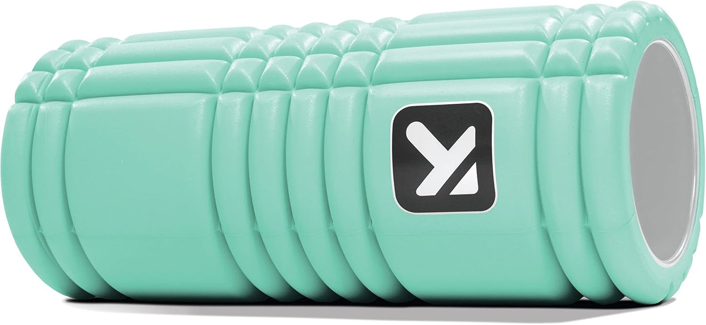 **Grid Foam Roller – Multi-Density Massage Roller with Rigid Core | Trusted by Therapists & Athletes | Standard Density with Online Instructional Videos**