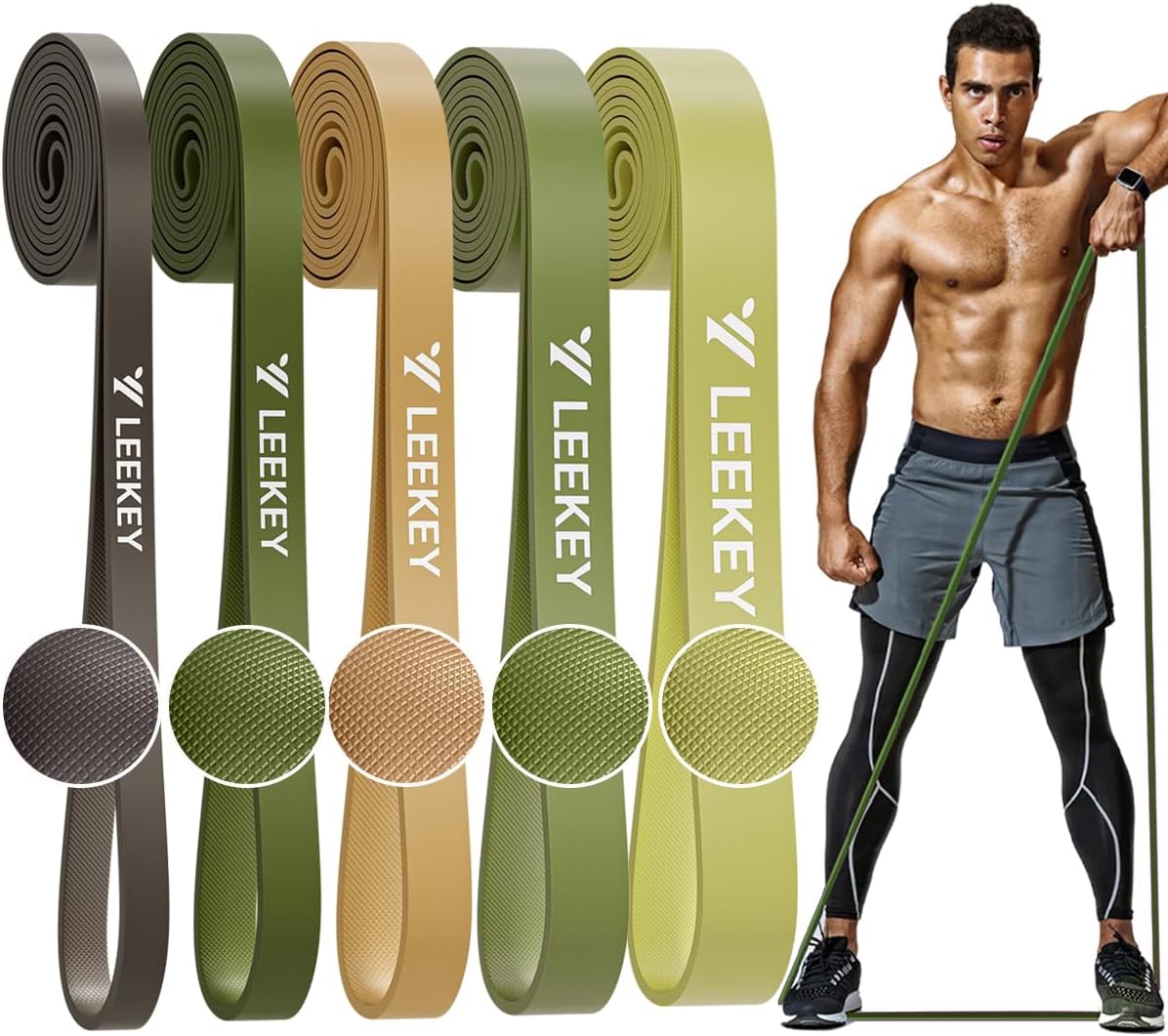 Resistance Bands, Exercise Bands Pull up Assist Bands - Workout Bands Set - Mobility Band Powerlifting Bands for Men and Women Fitness Training, Physical Therapy,Home Workouts