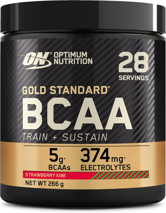 Gold Standard BCAA – Amino Acids & Electrolytes, Strawberry Kiwi, 28 Servings (266g)