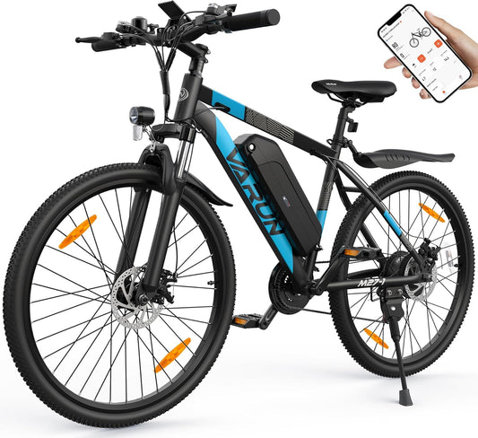 27.5" Electric Mountain Bike for Adults, 48V 624Wh Battery, 250W Motor, 21-Speed, LCD Display, 5 Riding Modes, Up to 100KM Range